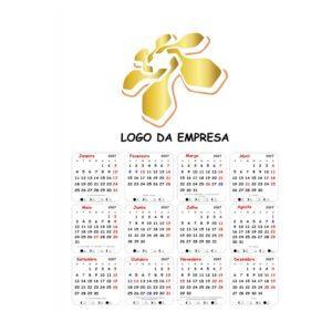 Calendário de Parede Simples