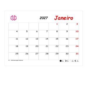 Calendário Duplo – A5