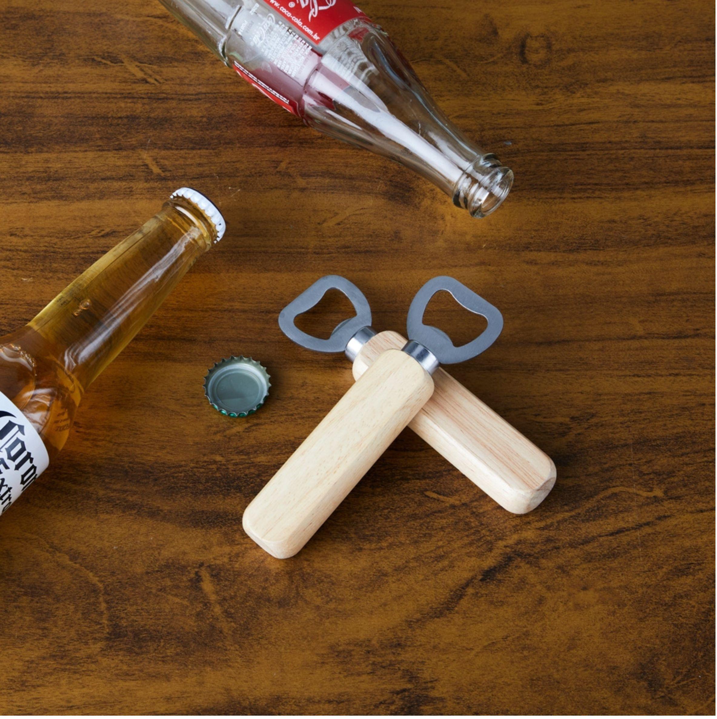 Abridor de garrafa em Madeira - Imagem 2