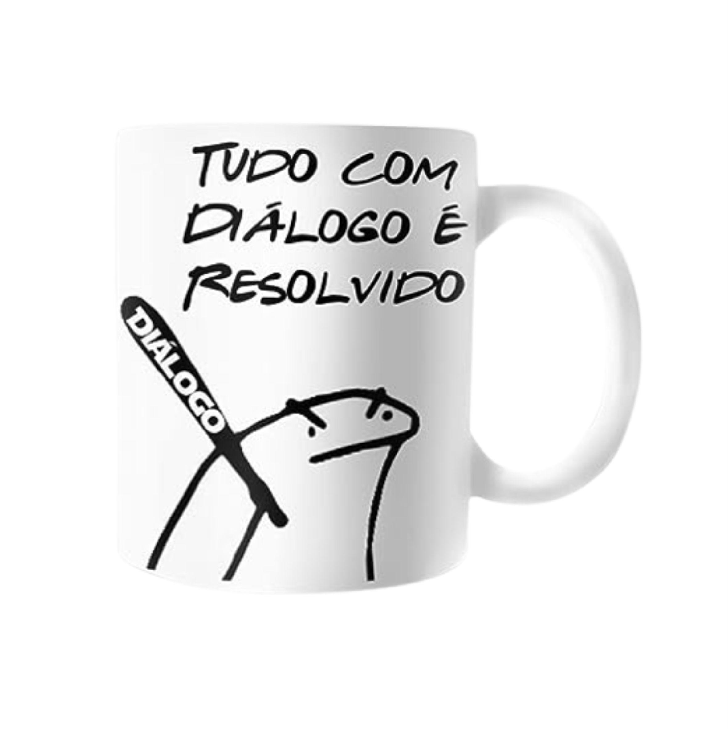 Caneca de cerâmica 325ml personalizada