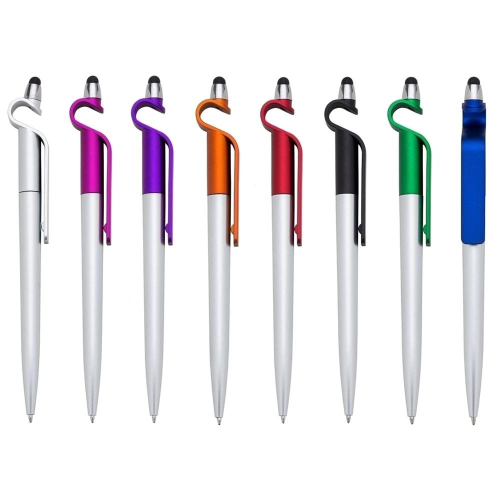 Caneta Plástica Touch com Suporte - Imagem 4