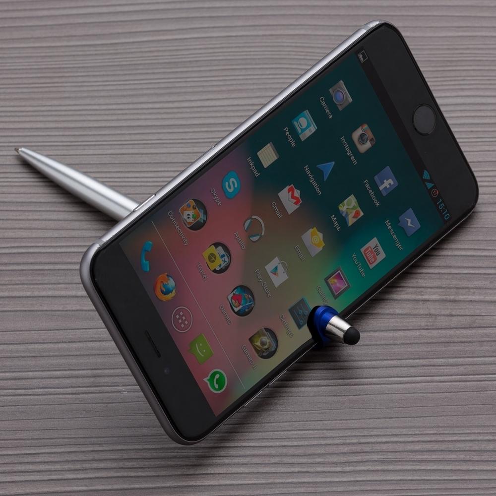 Caneta Plástica Touch com Suporte - Imagem 3