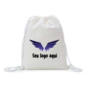 Sacochila de Algodão 40x31