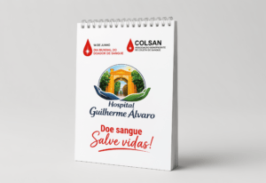 bloco-anotacoes-personalizado-hospital-guilherme-alvaro-colsan-santos