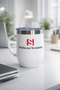 caneca-termica-personalizada-stolthaven-terminals-brindes-corporativos-santos
