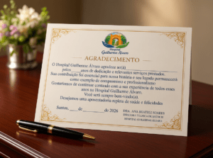 cartao-agradecimento-aposentadoria-personalizado-hospital-guilherme-alvaro-santos