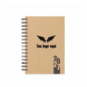 Agenda Diária 2027 Kraft Wire-O