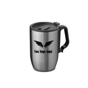 Caneca térmica em aço inox