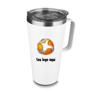 Caneca térmica em aço inox