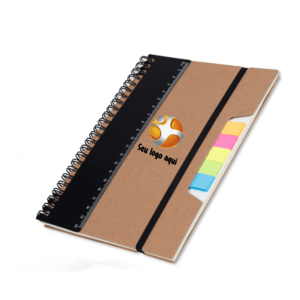 Caderno A5 Capa em Papel Kraft
