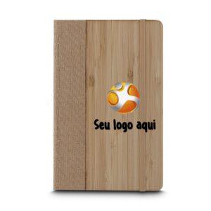 Caderno A5 Capa em Bambu