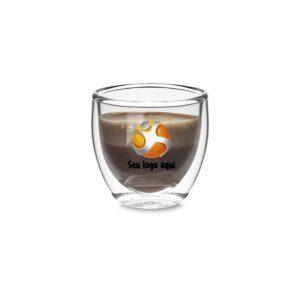 Conjunto de copos de vidro 70ml