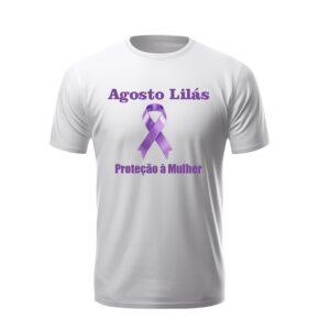 Camisa Agosto Lilás