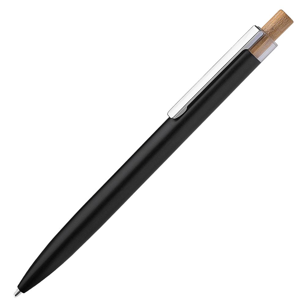Caneta Alumínio Reciclável com Bambu - Imagem 5