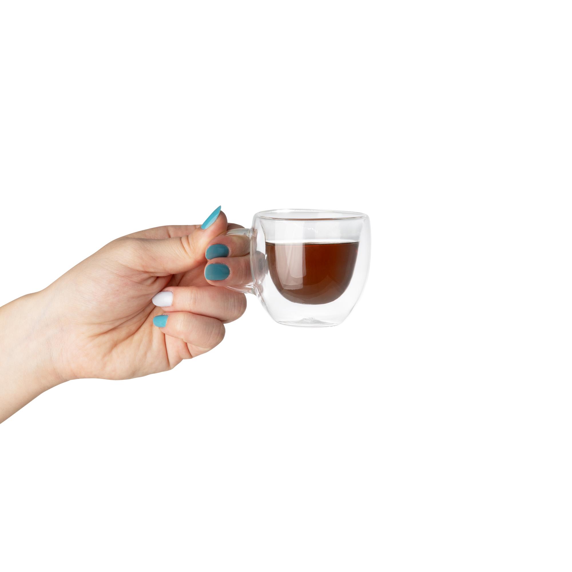 Conjunto de xícaras de vidro 60ml - Imagem 7